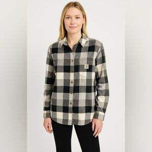 Carhartt Women’s Buffalo Plaid Shirt (Size L / 12–14)